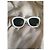 Gafas de sol blancas Emmanuelle Khanh 4231 0911 Hechas a mano Blanco - vista 2
