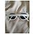 Gafas de sol blancas Emmanuelle Khanh 4231 0911 Hechas a mano Blanco - vista 6