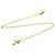 Tiffany & Co Collana con pendente a croce piccolo in oro giallo 18K Tiffany D'oro - vista 13