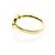 Anello GG in oro giallo 18K Gucci D'oro - vista 2