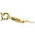 Tiffany & Co Colar Extra Mini Open Heart Tiffany em Ouro Rosa
 Dourado - vista 11