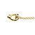 Tiffany & Co Colar Extra Mini Open Heart Tiffany em Ouro Rosa
 Dourado - vista 3