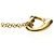 Tiffany & Co Colar Extra Mini Open Heart Tiffany em Ouro Rosa
 Dourado - vista 5