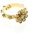 Anello in Oro Giallo 18K Gucci Flora con Diamanti D'oro - vista 2
