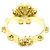 Anello in Oro Giallo 18K Gucci Flora con Diamanti D'oro - vista 4