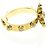 Anello in Oro Giallo 18K Gucci Flora con Diamanti D'oro - vista 5