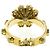 Anello in Oro Giallo 18K Gucci Flora con Diamanti D'oro - vista 8