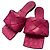 Mules Padded Cassette di Bottega Veneta Rosa