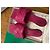 Mules Padded Cassette di Bottega Veneta Rosa - vista 3