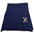 Stola in cashmere e lana Louis Vuitton Beige Blu navy - vista 2