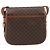 Céline Celine Vintage Macadam Canvas and Leather Marrone - vista 2