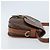 Céline Celine Vintage Macadam Canvas and Leather Marrone - vista 3