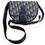 Borsa a mano Christian Dior in tela blu navy