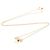 Tiffany & Co Collana in diamante Tiffany Paper Flower D'oro - vista 13