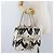 CHANEL Borsa Tote Canvas Bianca Argento CC Auth 170892 Bianco - vista 23