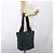 Borsa Tote PRADA in nylon verde argento Auth fm5147 - vista 24