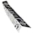 Sciarpa Cartier Setà Nera Bianca Auth am10832V Nero Bianco - vista 2