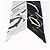 Sciarpa Cartier Setà Nera Bianca Auth am10832V Nero Bianco - vista 3