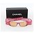 Occhiali da sole CHANEL in gomma rosa CC Auth 165731V - vista 13