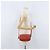 Borsa a Spalla LOEWE in Pelle Rossa e Oro Auth ep13468 Rosso D'oro - vista 23