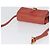 Borsa a Spalla LOEWE in Pelle Rossa e Oro Auth ep13468 Rosso D'oro - vista 6