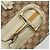 Borsa a mano in tela GG Gucci Beige Oro 07198 Auth 172295 - vista 15