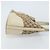 Borsa a mano in tela GG Gucci Beige Oro 07198 Auth 172295 - vista 4