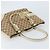 Borsa a mano in tela GG Gucci Beige Oro 07198 Auth 172295 - vista 6