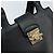 Borsa Tote Salvatore Ferragamo in pelle nera e oro Auth 172187 Nero D'oro - vista 14