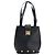 Borsa Tote Salvatore Ferragamo in pelle nera e oro Auth 172187 Nero D'oro - vista 2