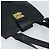 Borsa Tote Salvatore Ferragamo in pelle nera e oro Auth 172187 Nero D'oro - vista 6