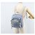 PRADA Backpack Nylon Light Blue Silver Auth BA10351 Silvery - view 27