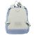 PRADA Backpack Nylon Light Blue Silver Auth BA10351 Silvery - view 3