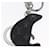LOUIS VUITTON Monogram Eclipse Porte Cles LV Rat Charm M68835 LV Auth 170848M  - view 7