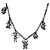 Autre Marque Collana TIFFANY&Co. & Arsham Studios e Pokmon Station Ag925 Auth 171973SM Nero