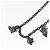 Autre Marque Collana TIFFANY&Co. & Arsham Studios e Pokmon Station Ag925 Auth 171973SM Nero - vista 18