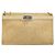 Borsa a Spalla in Tela Trotter Christian Dior Beige Oro Auth 172239 D'oro - vista 2