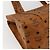 Borsa Tote MCM Logogram Vicetos PVC Marrone Oro Auth 172274 D'oro - vista 11