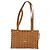Borsa Tote MCM Logogram Vicetos PVC Marrone Oro Auth 172274 D'oro - vista 2