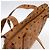 Borsa Tote MCM Logogram Vicetos PVC Marrone Oro Auth 172274 D'oro - vista 6