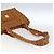 Borsa Tote MCM Logogram Vicetos PVC Marrone Oro Auth 172274 D'oro - vista 7
