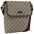 Gucci Borsa a Spalla GG Supreme PVC Beige Oro 223666 Auth am10708 D'oro