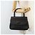 Borsa a mano in pelle Gucci Bamboo nera e oro Auth ep13556 Nero D'oro - vista 25