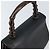 Borsa a mano in pelle Gucci Bamboo nera e oro Auth ep13556 Nero D'oro - vista 6