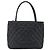 CHANEL Borsa Tote Matelassé Reprint Pelle Caviar Nera Argento CC Auth am10812SAM Nero - vista 2