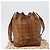 Borsa a Spalla MCM Vicetos Logogram in Pelle PVC Marrone Oro Auth bs33527 D'oro - vista 23