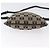 LOEWE Borsa a Spalla Anagram Tela Beige Argento Auth bs33493 - vista 6