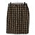 Falda CHANEL Tweed Negra CC Auth 163220 Negro - vista 2