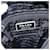 Borsa a Spalla PRADA Nylon Argento Nero Auth 172170 - vista 17