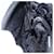 Borsa a Spalla PRADA Nylon Argento Nero Auth 172170 - vista 21